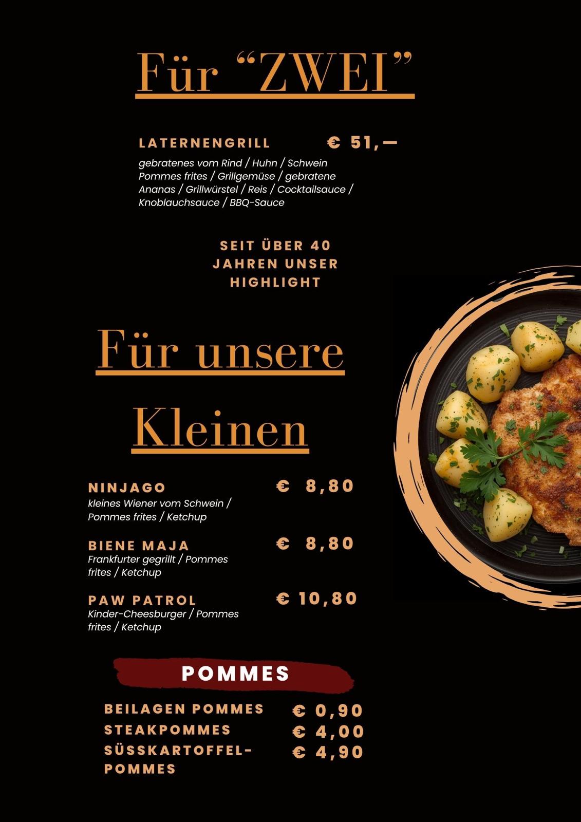 Speisekarte Restaurant Gabriel Irdning