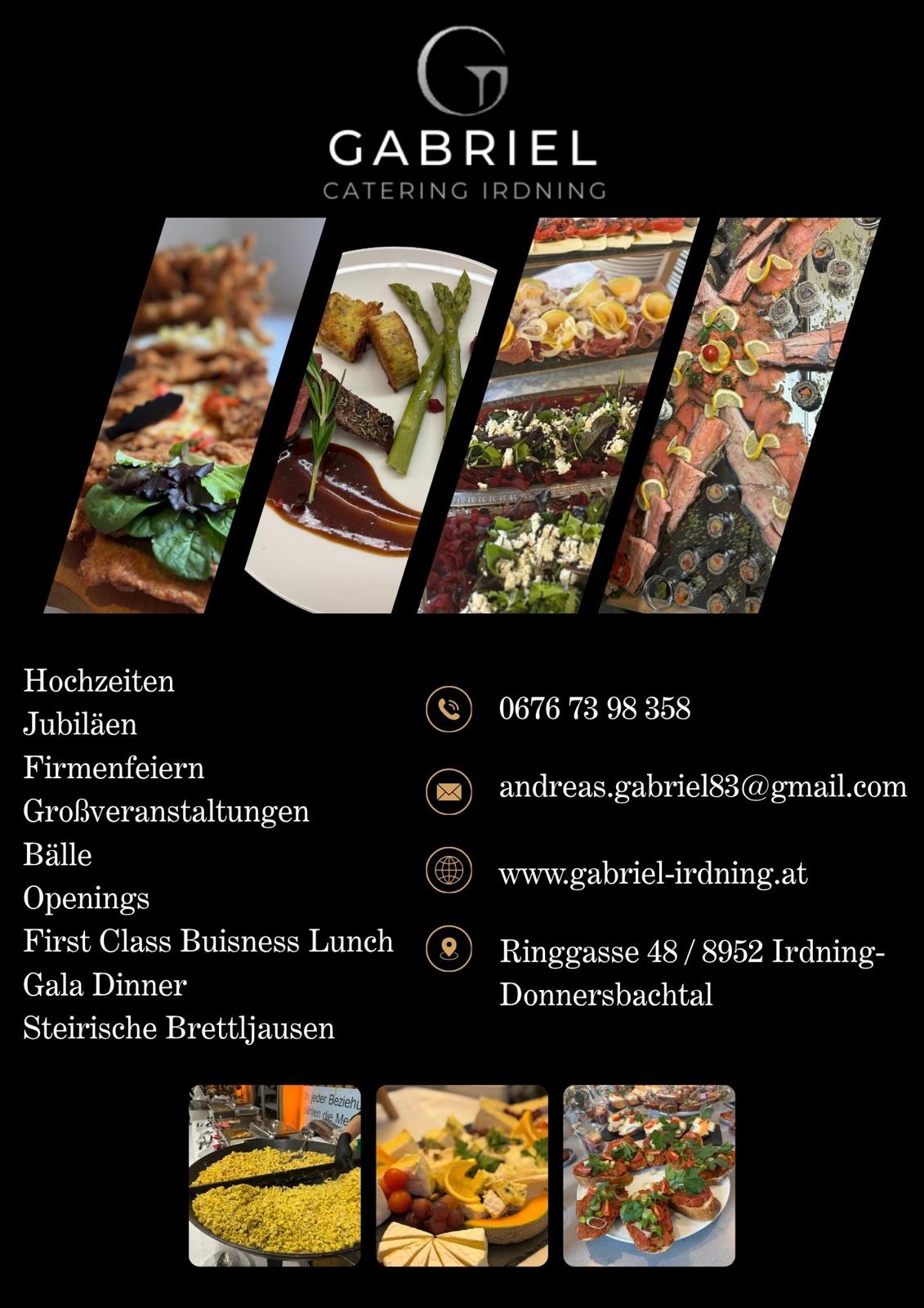 Speisekarte Restaurant Gabriel Irdning